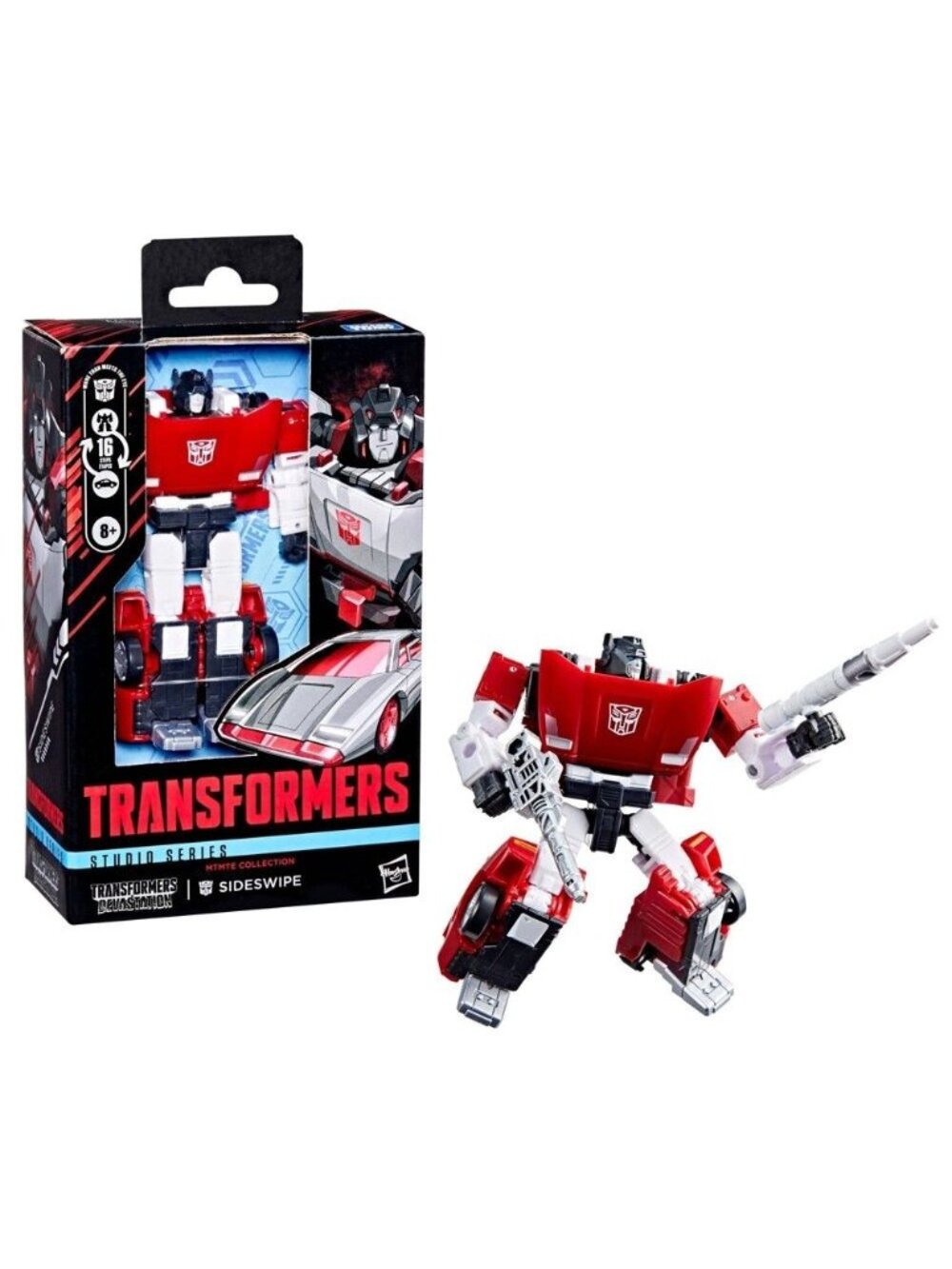 Transformers Studio Series MTMTE Collection Sideswipe Action Figure 16-Step Conv
